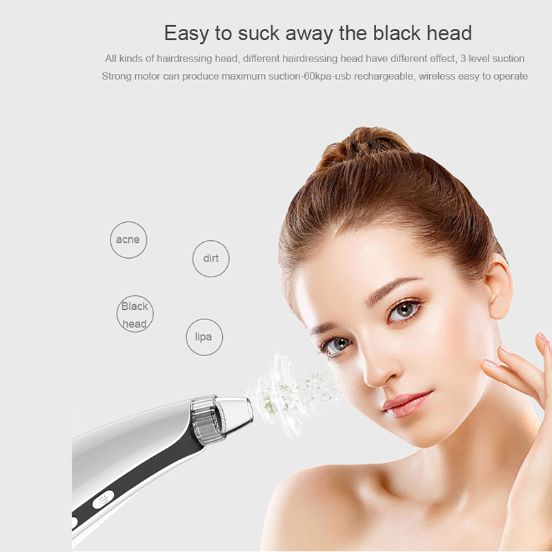 Facial Cleansing Tool Pore Vacuum Blackhead Vacuum Suction