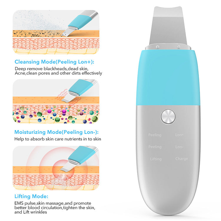 Facial Cleaner with 3 Modes, Skincare Tool