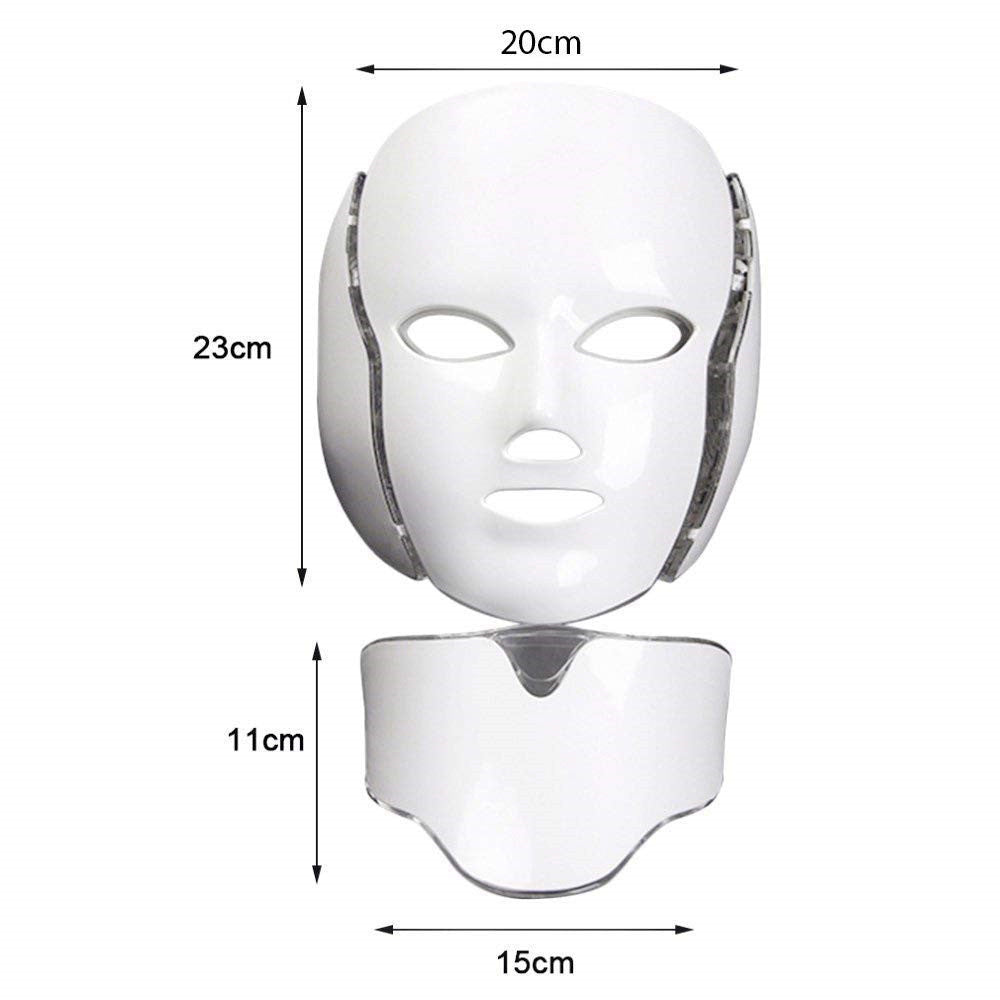 7 Colour Photon LED Skin Rejuvenation LED Face Mask