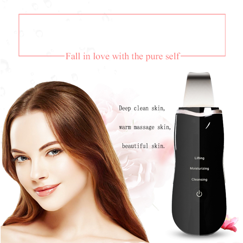 Portable Skin Scrubber Device Facial Deep Cleansing