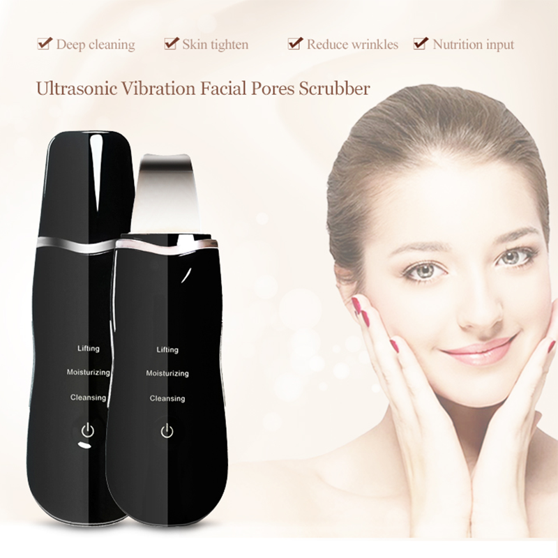 Portable Skin Scrubber Device Facial Deep Cleansing