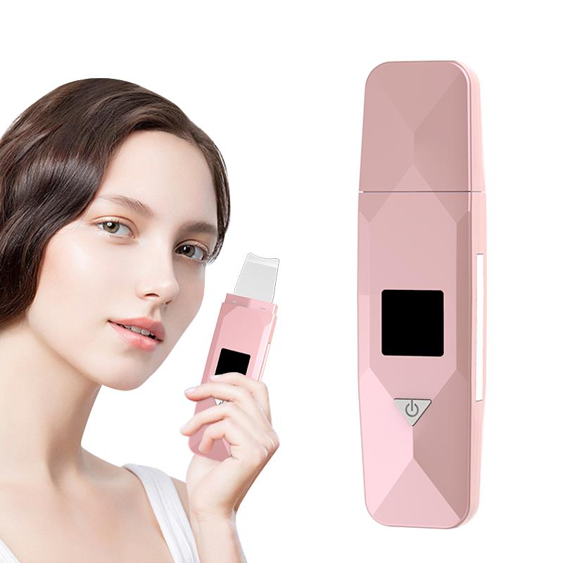 Spatula Ultrasonic LED Facial Skin Scrubber