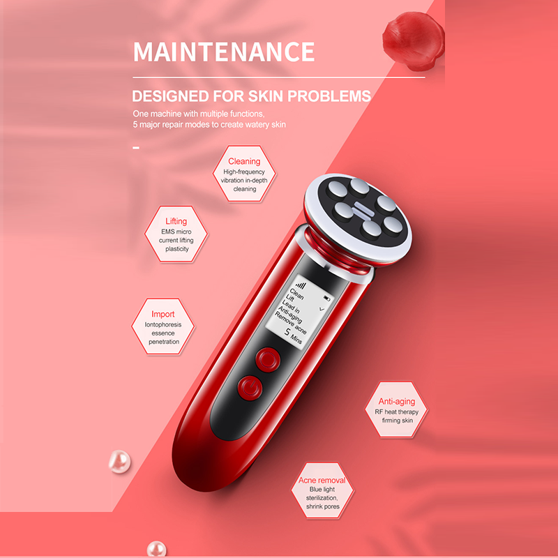 Skin Rejuvenation Wand Vibration Facial Lifting Tightening Massage Machine