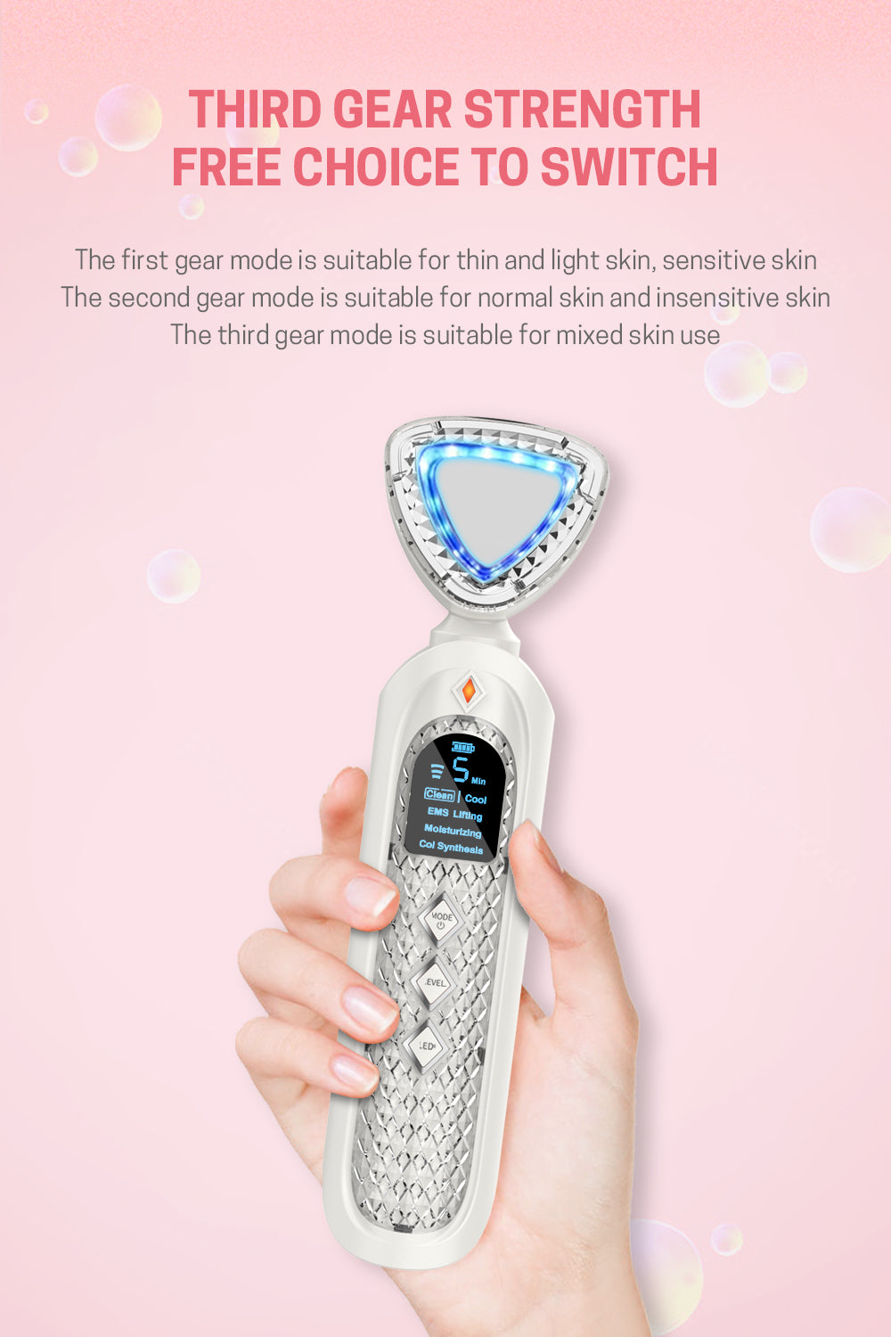 EMS Hot And Cool Skin Care Device