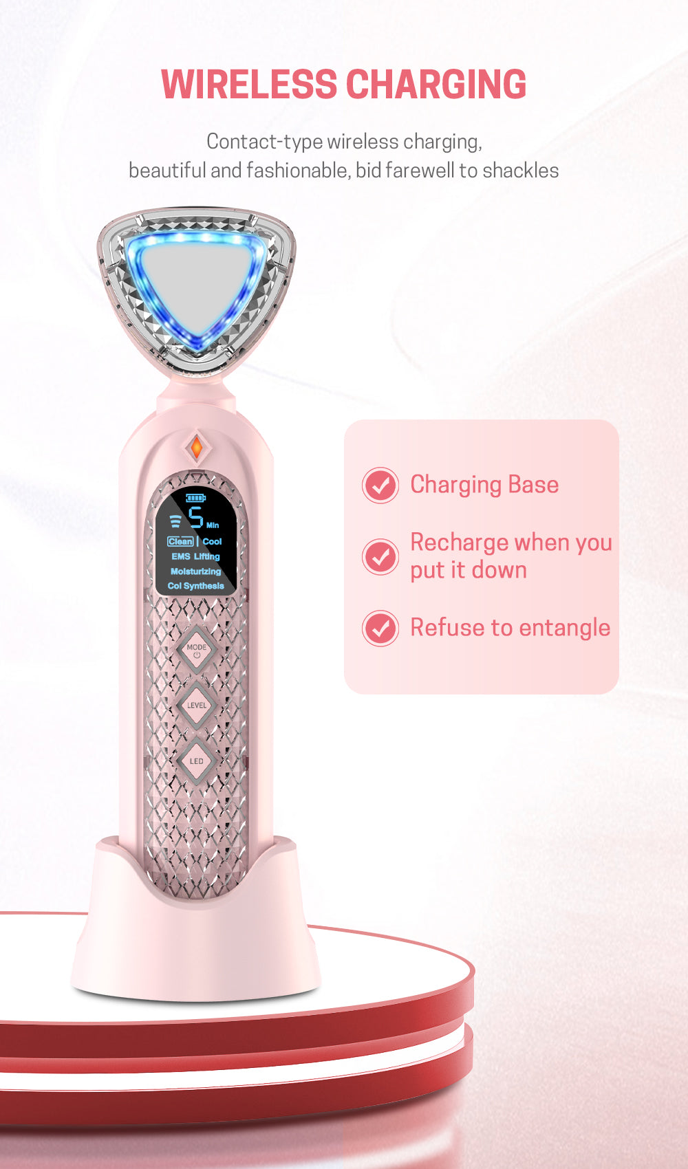 EMS Hot And Cool Skin Care Device