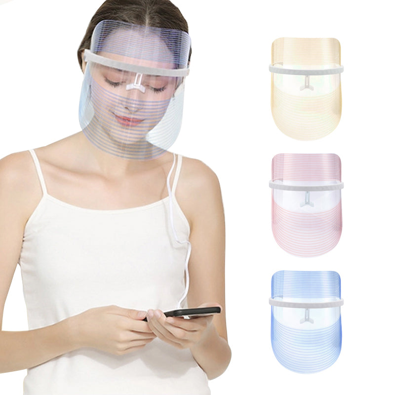 LED Light Therapy Face Mask Photon Instrument