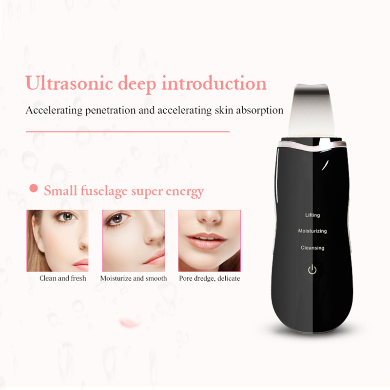 Portable Skin Scrubber Device Facial Deep Cleansing