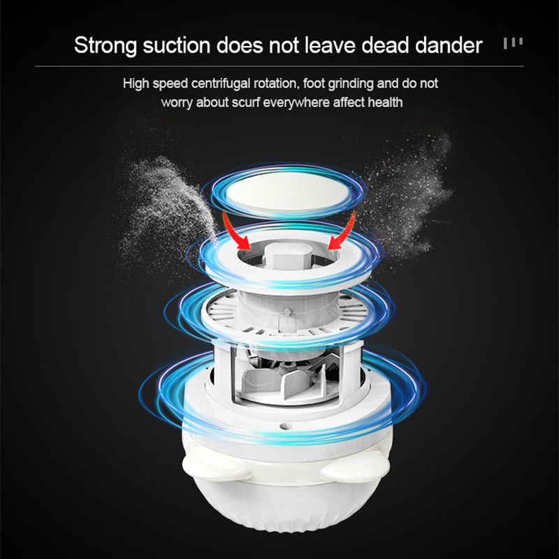 Electronic Vacuum Adsorption Foot File, Portable Rechargeable Foot Grinder