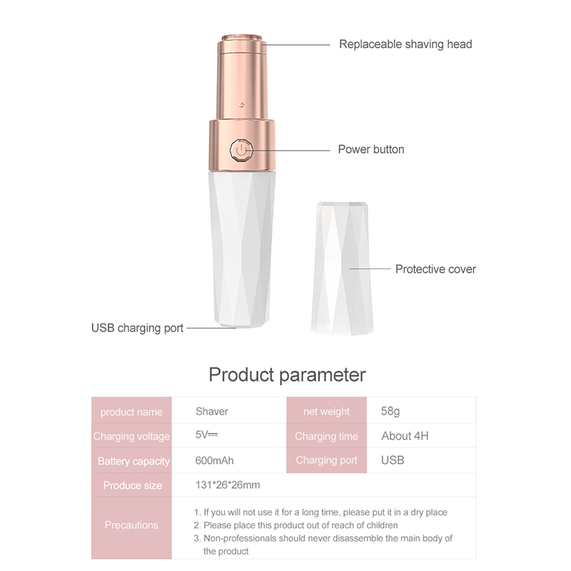 Painless Portable Eyebrow Shaper Trimmer Kit for Women&Men